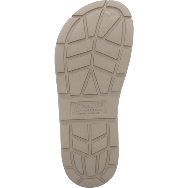 Men's Apres Fish Slide, Taupe, M, Size 8